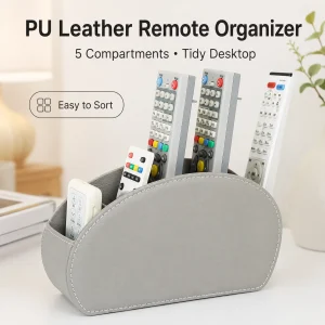 5 Compartment Remote Organizer