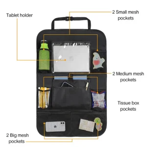 The Backseat Reset – Car Organizer with Tablet Holder